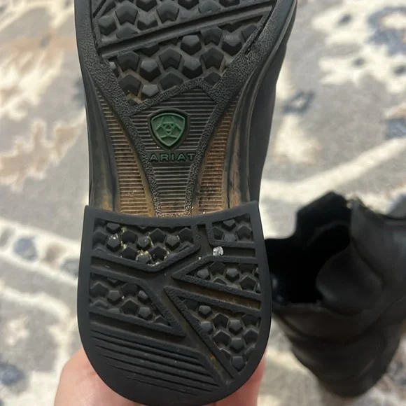 ARIAT kids HERITAGE IV ZIP PADDOCK ENGLISH RIDING BOOTS size 12 - Picture 5 of 8